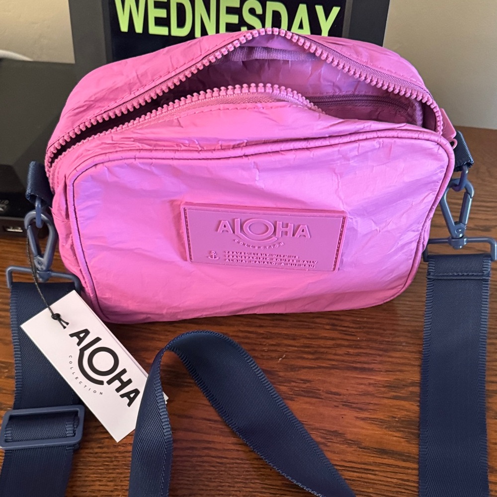 ALOHAS Vibrant Pink Crossbody Bag